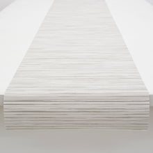 Rib Weave Table Runners - Birch With Prop