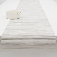 14'' x 72'' Table Runners in Light Greige With Metallic White