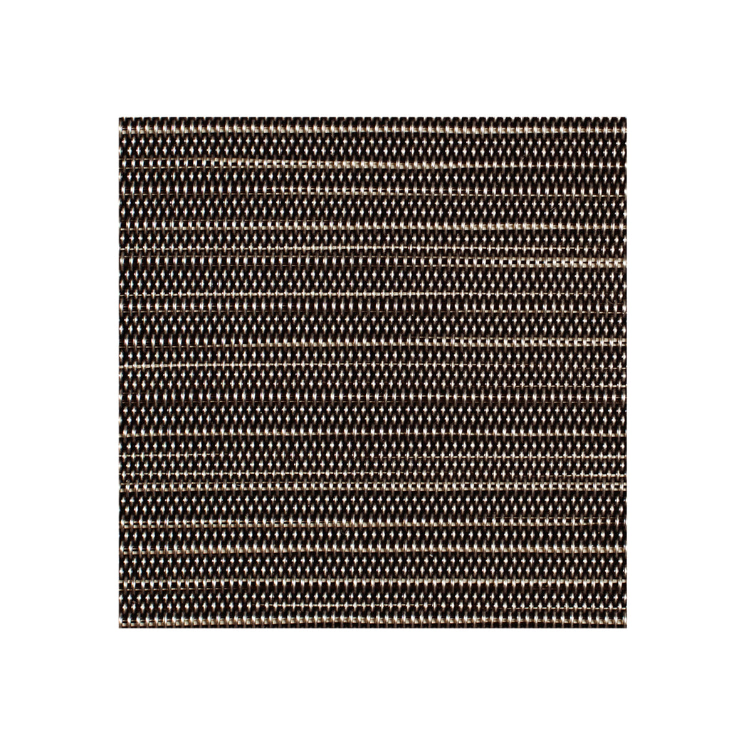Detail image of Chilewich woven material showcasing texture, color, and pattern of the terrastrand yarn weave.