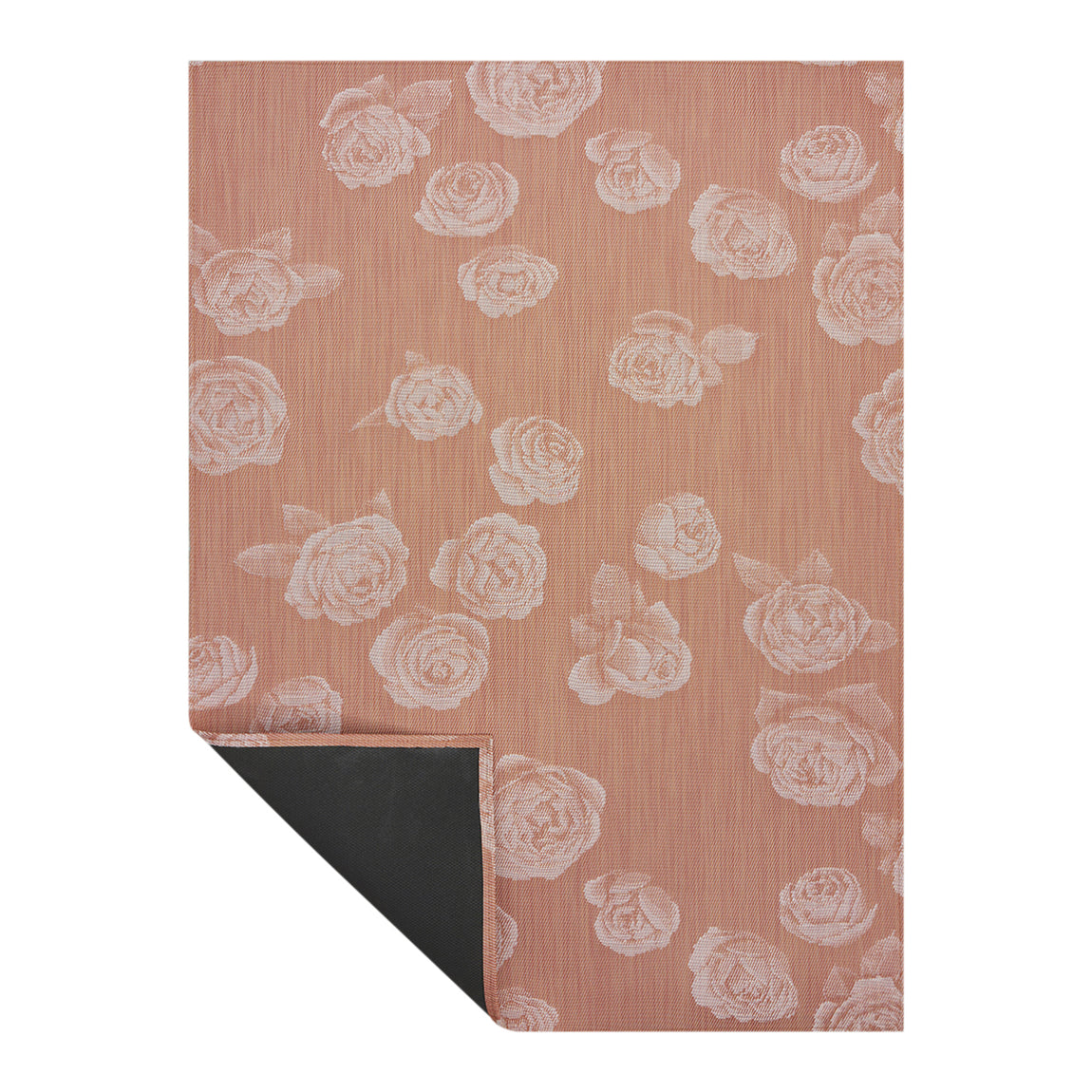 Rosette Rugs - Burnt Coral