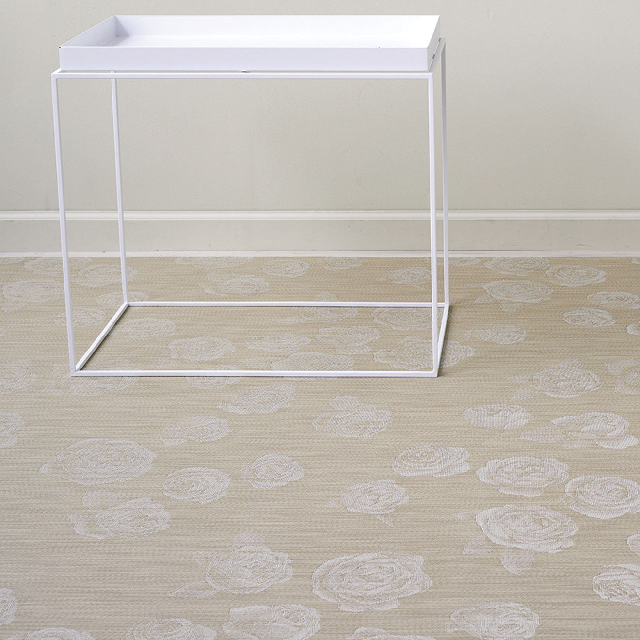 Rosette Rugs - Flax With Prop