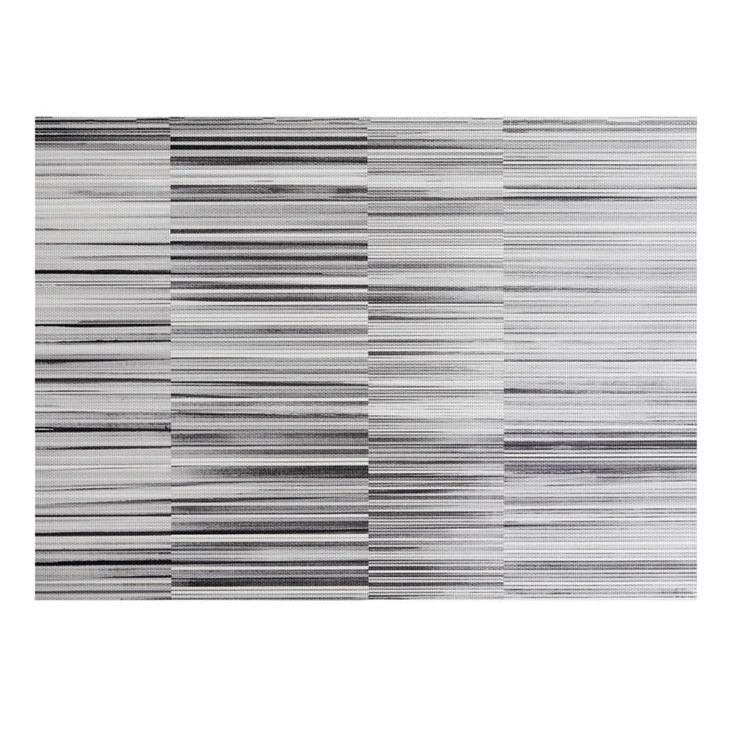 14" x 19" Placemats in Mix of Blacks, Greys and White