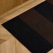Duo Stripe Shag Mats - Mocha Runner