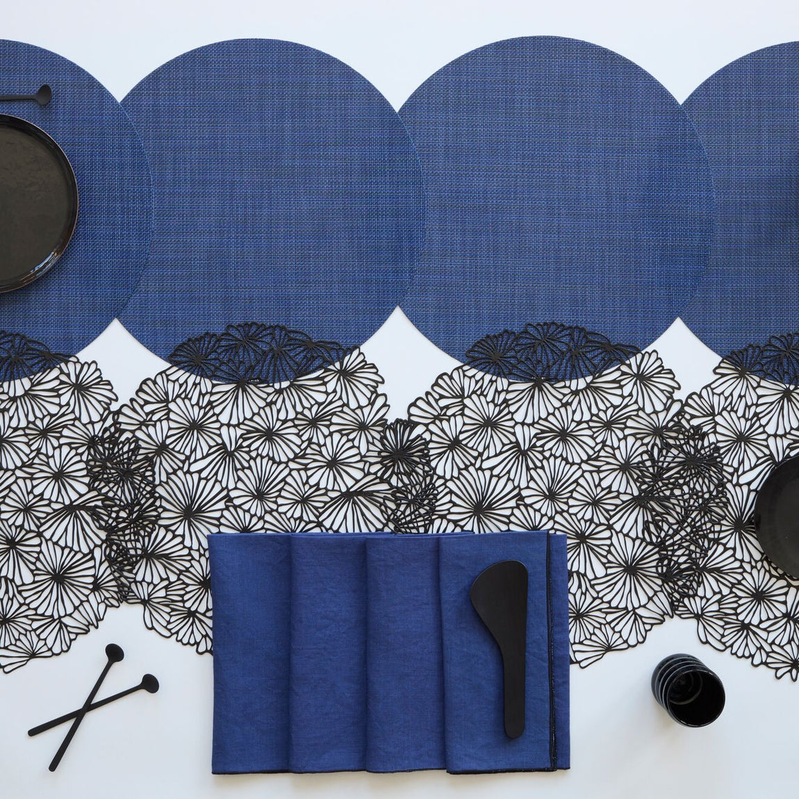 Layered Dusk Table Set View 1