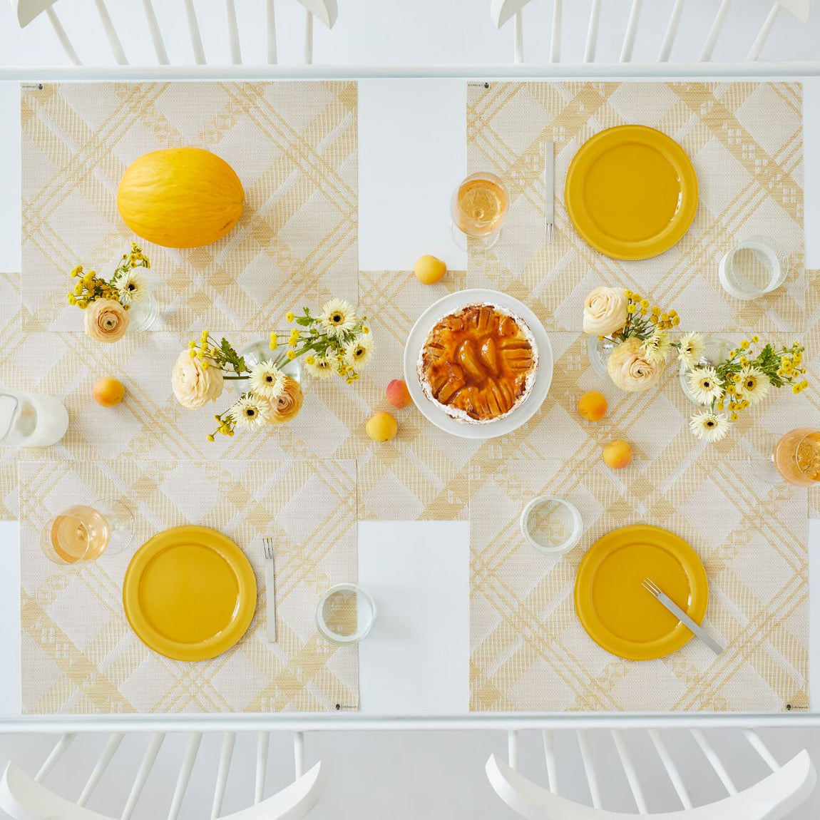 Ribbons Table Runners - Wheat