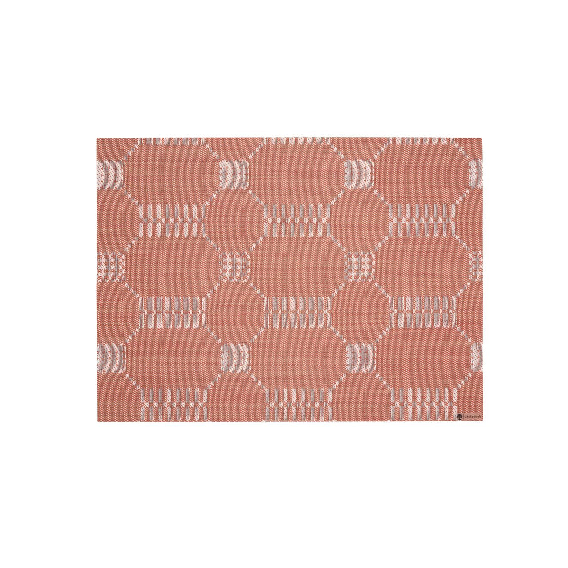 Coverlet Placemats - Burnt Coral