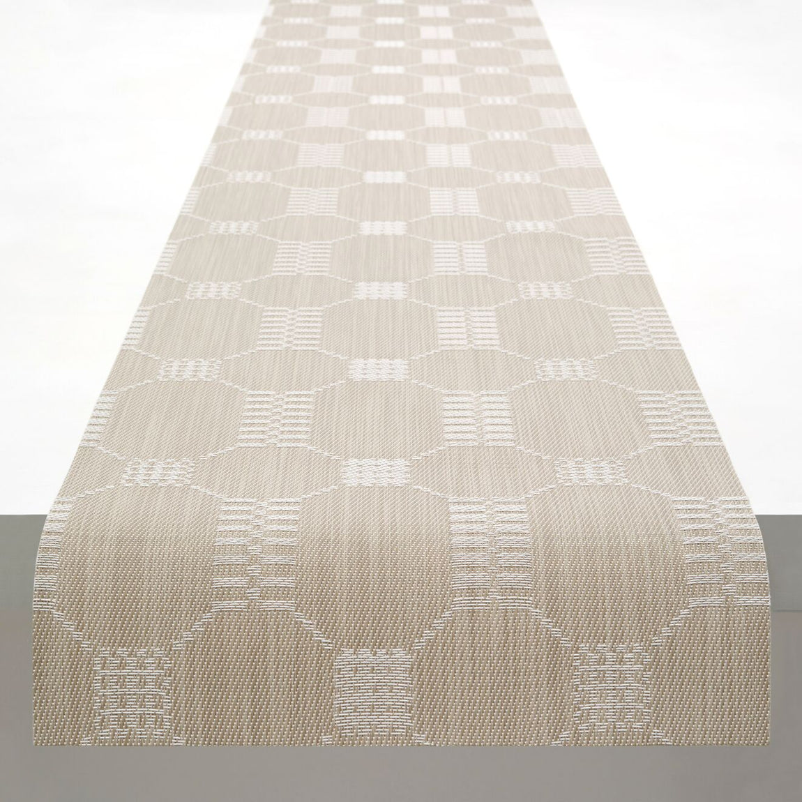 Coverlet Table Runners - Flax