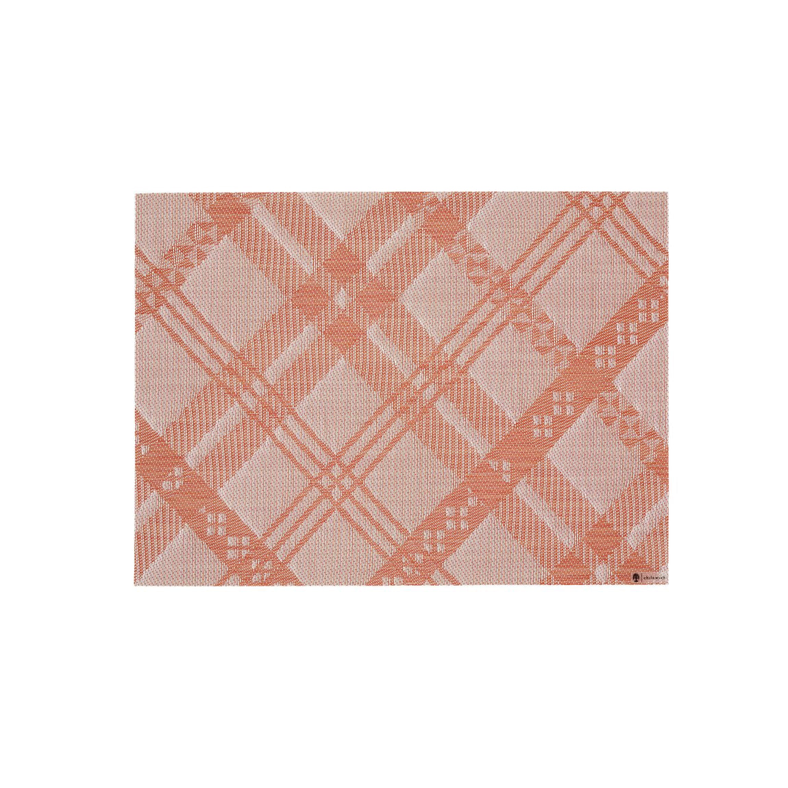 Ribbons Placemats - Burnt Coral
