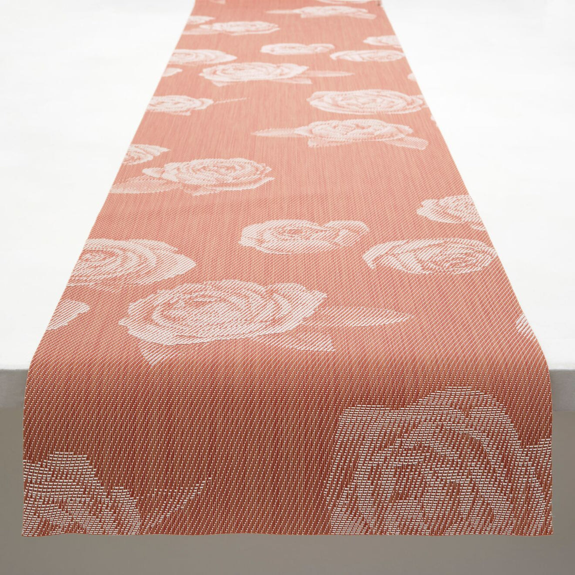 Rosette Table Runners - Burnt Coral