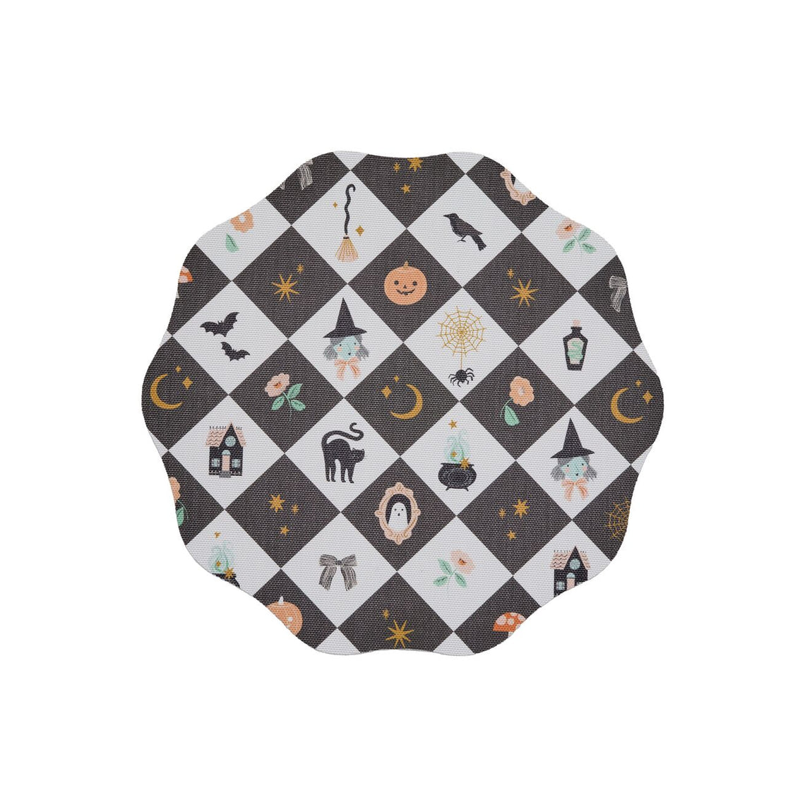 Patchwork Halloween Placemat - Multi