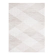 Sand Woven Floor Mat in Light and Midtone Shades of Neutral Beige