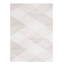 Sand Woven Floor Mat in Light and Midtone Shades of Neutral Beige