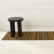 Skinny Stripe Shag Mats - Bright Multi Runner