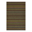 Rectangle Shag Mats in Mix of Dark Pink, Turquoise, Light Yellow Orange, Yellow Green and White