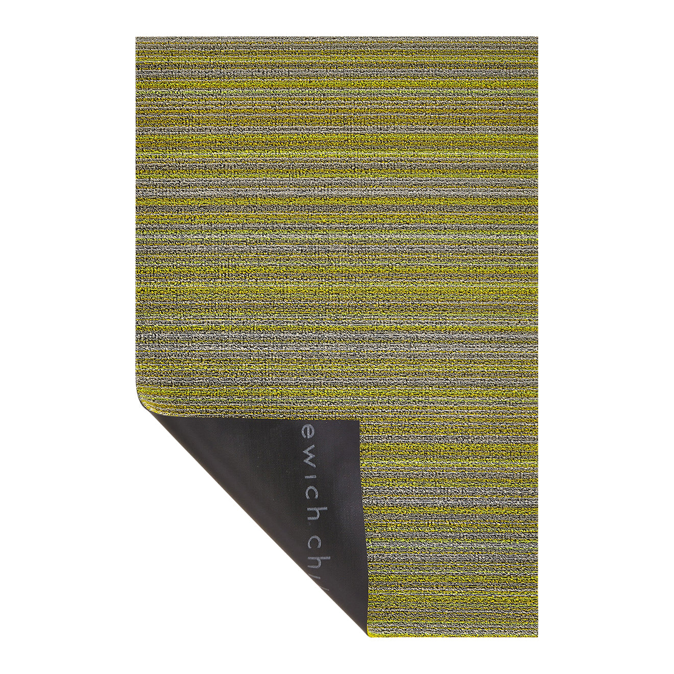 「縁」148ｃｍ～154ｃｍ ちりめん地 棒縞柄 小紋 正絹 Ｃ６３５ Skinny Stripe Shag Mats - Birch