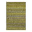 Rectangle Shag Mats in Mix of Vivid Yellow Greens, Muted Yellow Green and Grey 