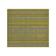 Citron Shag Mat in Mix of Vivid Yellow Greens, Muted Yellow Green and Grey