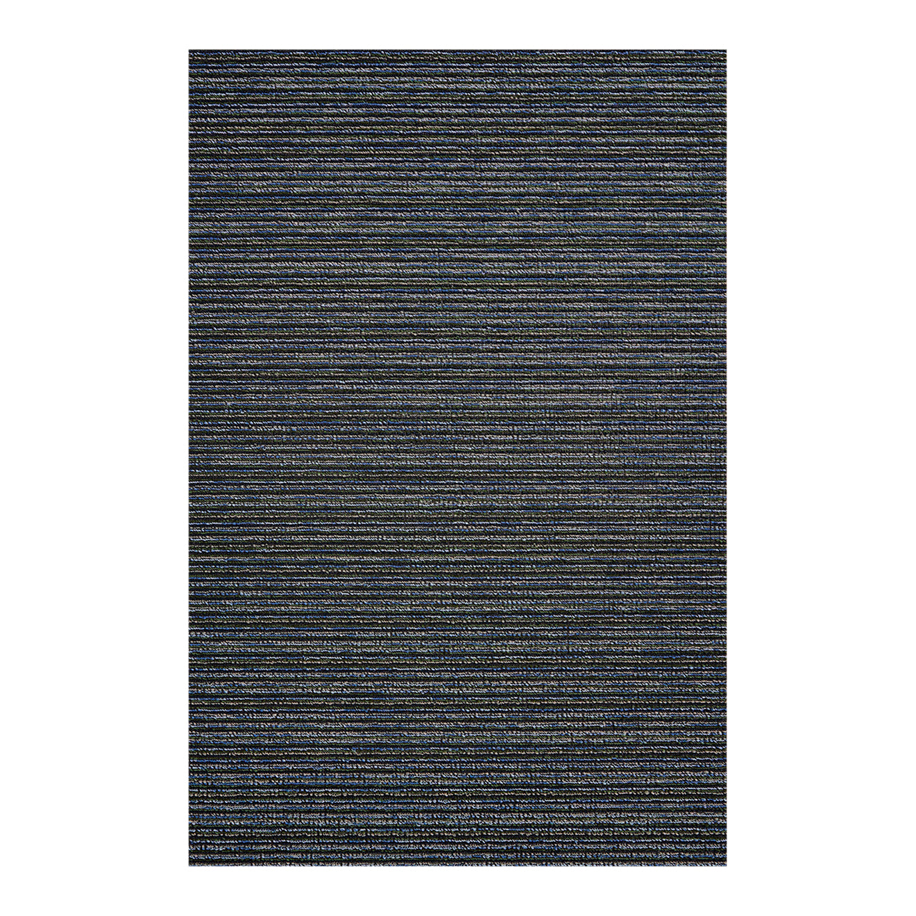 Rectangle Shag Mats in Mix of Blue and Green Tones