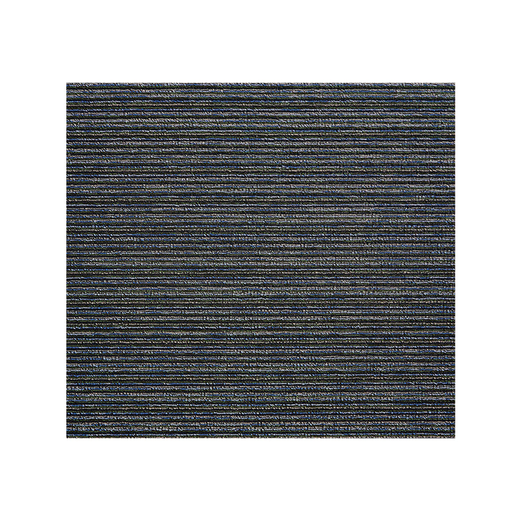 Forest Shag Mat in Mix of Blue and Green Tones