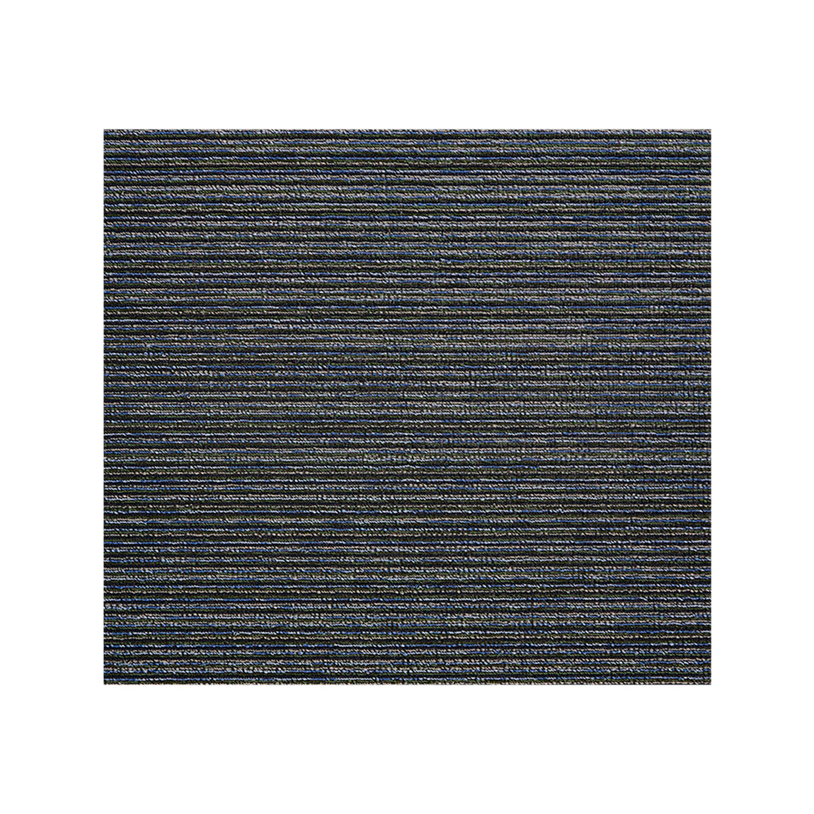 Skinny Stripe Shag Mat Samples - Forest View 1