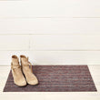 Skinny Stripe Shag Mats - Mulberry Doormat