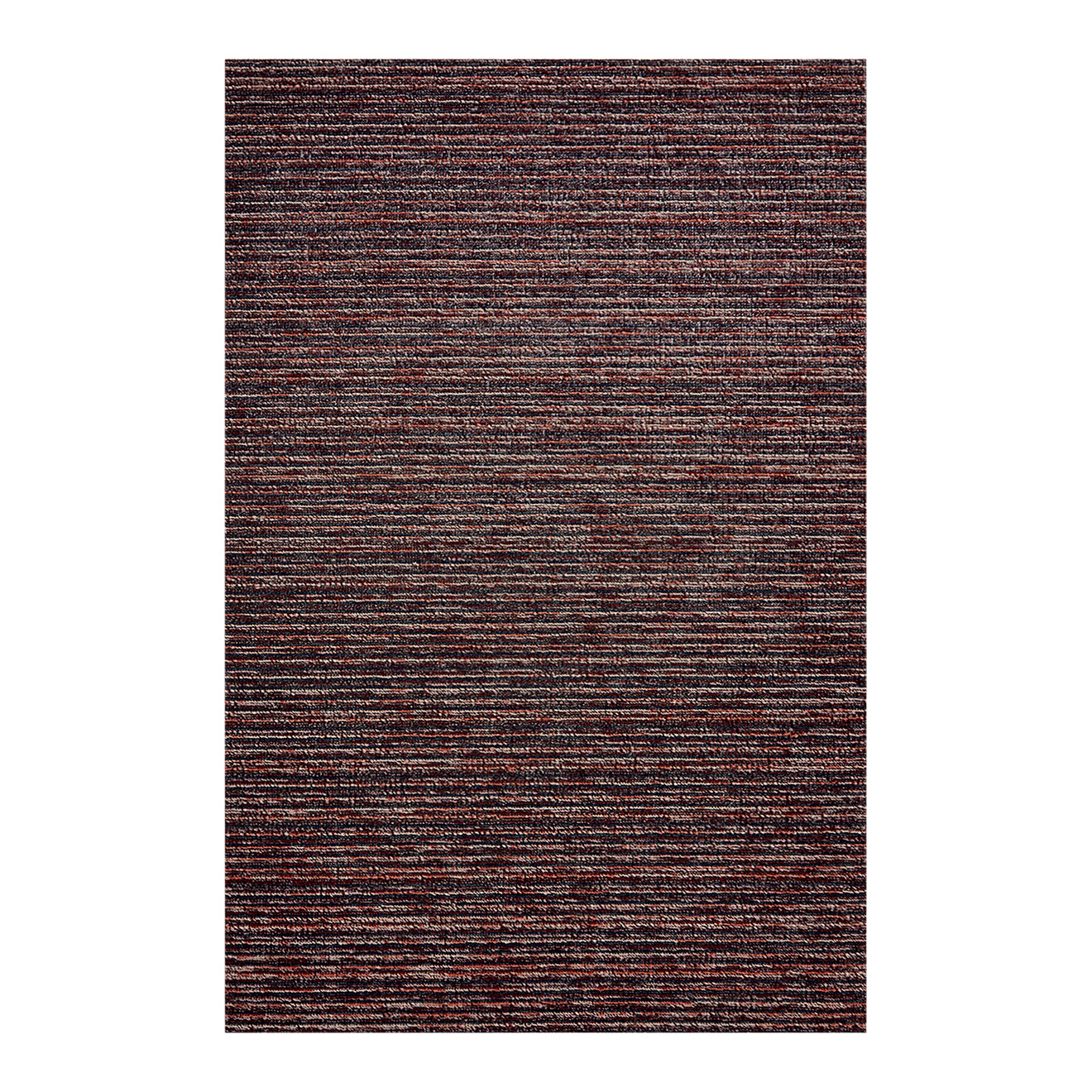 Rectangle Shag Mats in Mix of Dark Blue, Dark Violet and Light Pink
