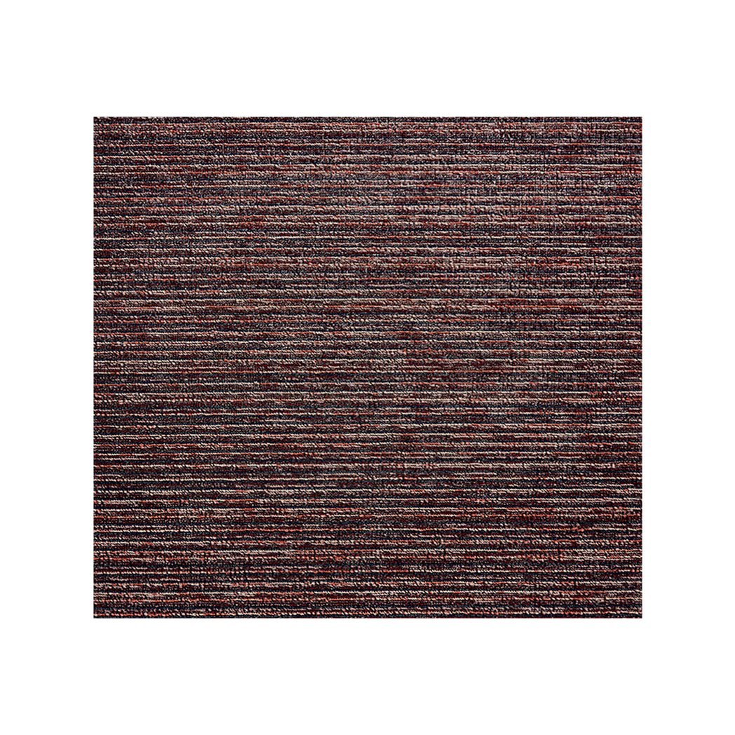 Mulberry Shag Mat in Mix of Dark Blue, Dark Violet and Light Pink
