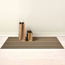 Skinny Stripe Shag Mats - Mushroom Big Mat