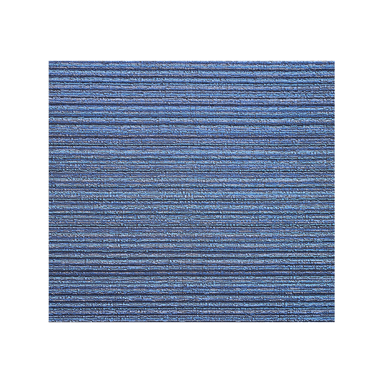 Ocean Shag Mat in Mix of Vivid Blue Tones