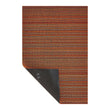 Skinny Stripe Shag Mats - Orange Corner