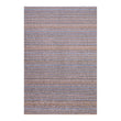 Rectangle Shag Mats in Mix of Lavender and Orange Tones