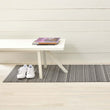 Skinny Stripe Shag Mats - Shadow Runner