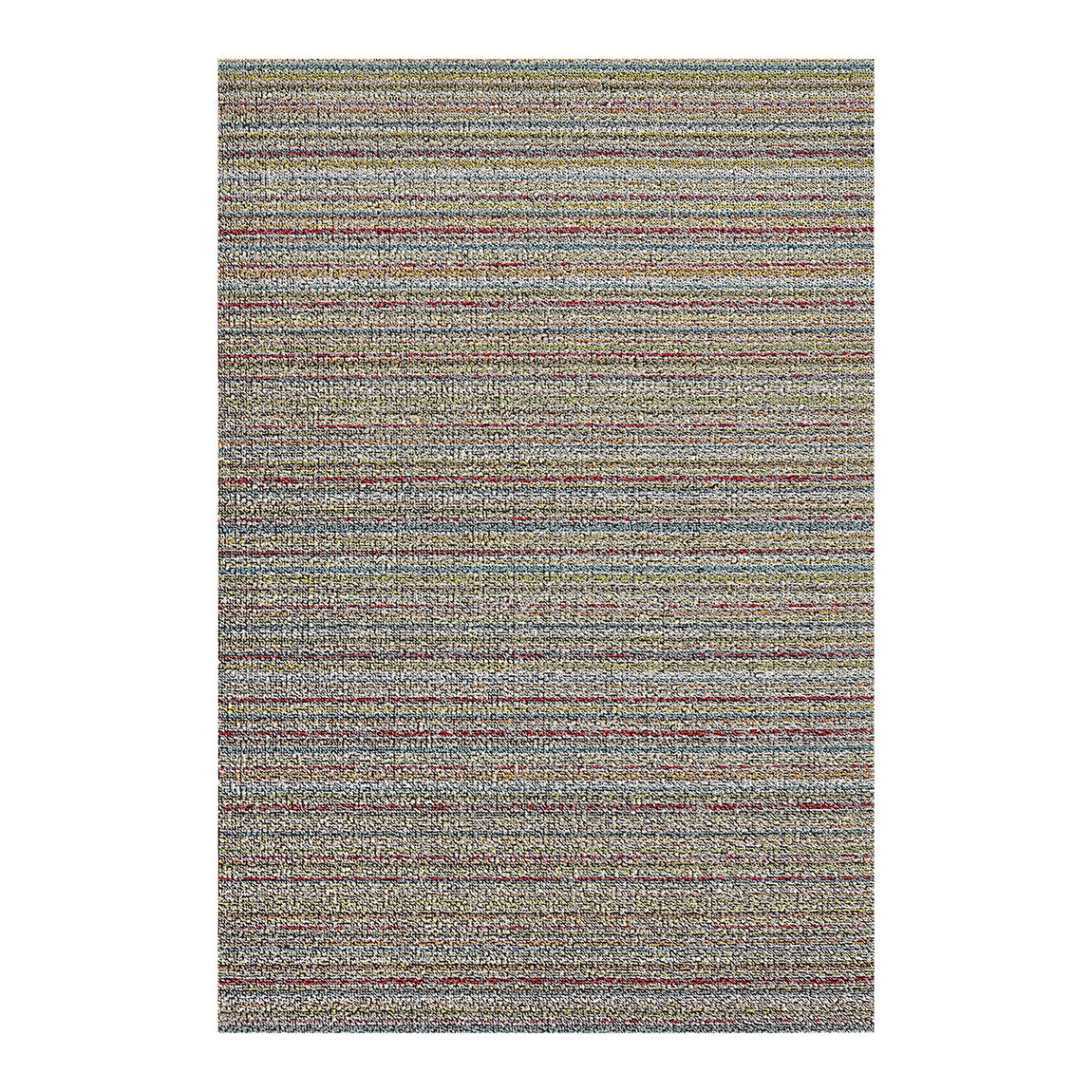 Skinny Stripe Shag Mats - Soft Multi View 1