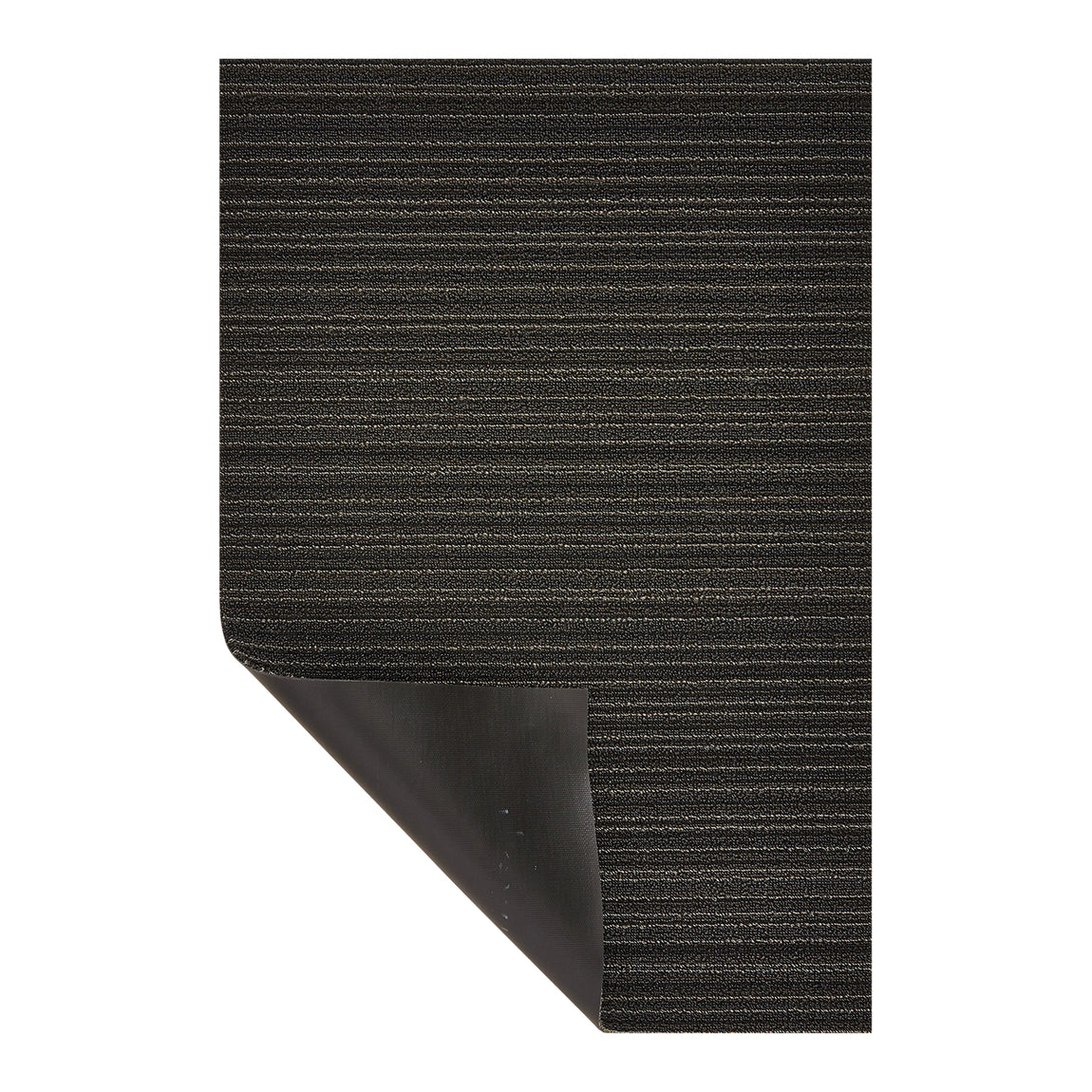 Skinny Stripe Shag Mats - Steel