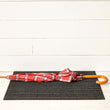 Skinny Stripe Shag Mats - Steel Doormat