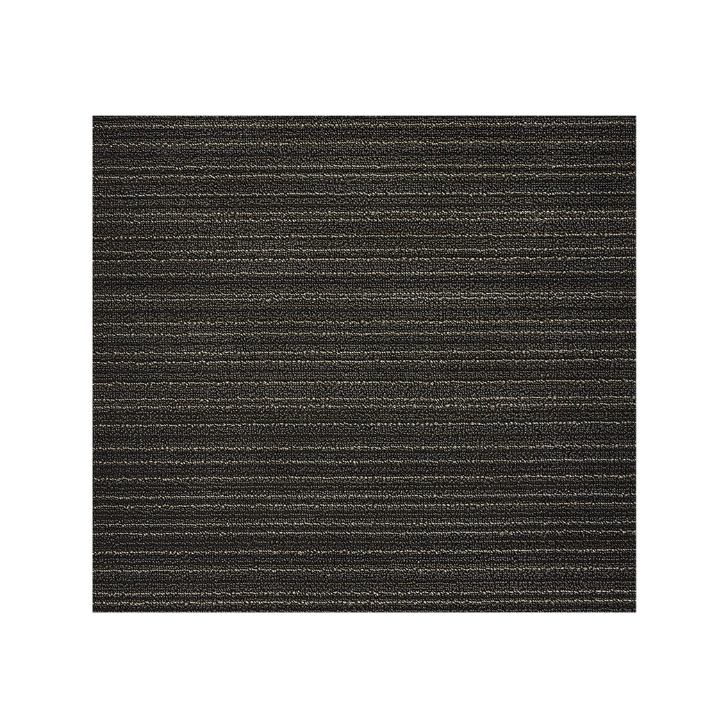 Steel Shag Mat in Mix of Black and Metallic Warm Grey Tones