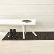 Skinny Stripe Shag Mats - Steel Runner