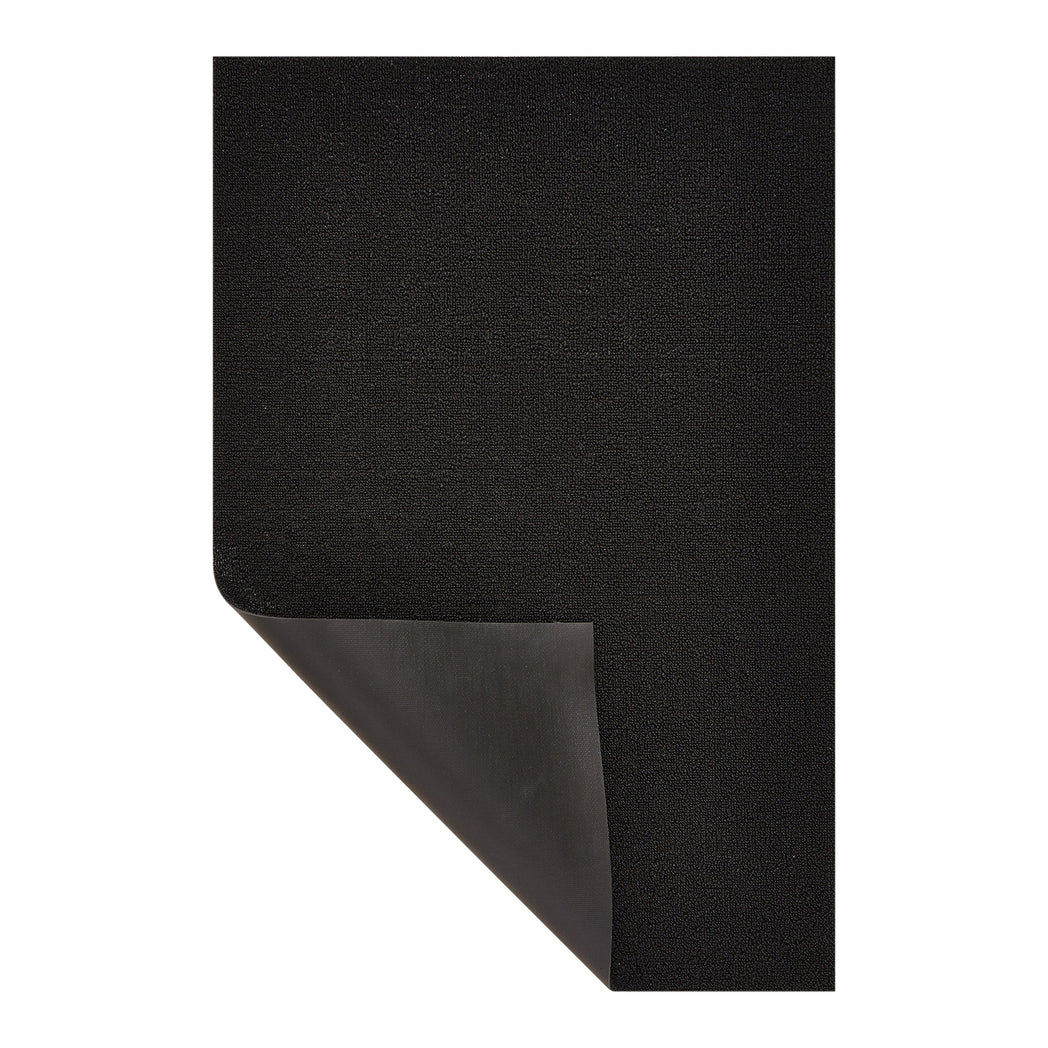 Solid Shag Mats - Black Corner