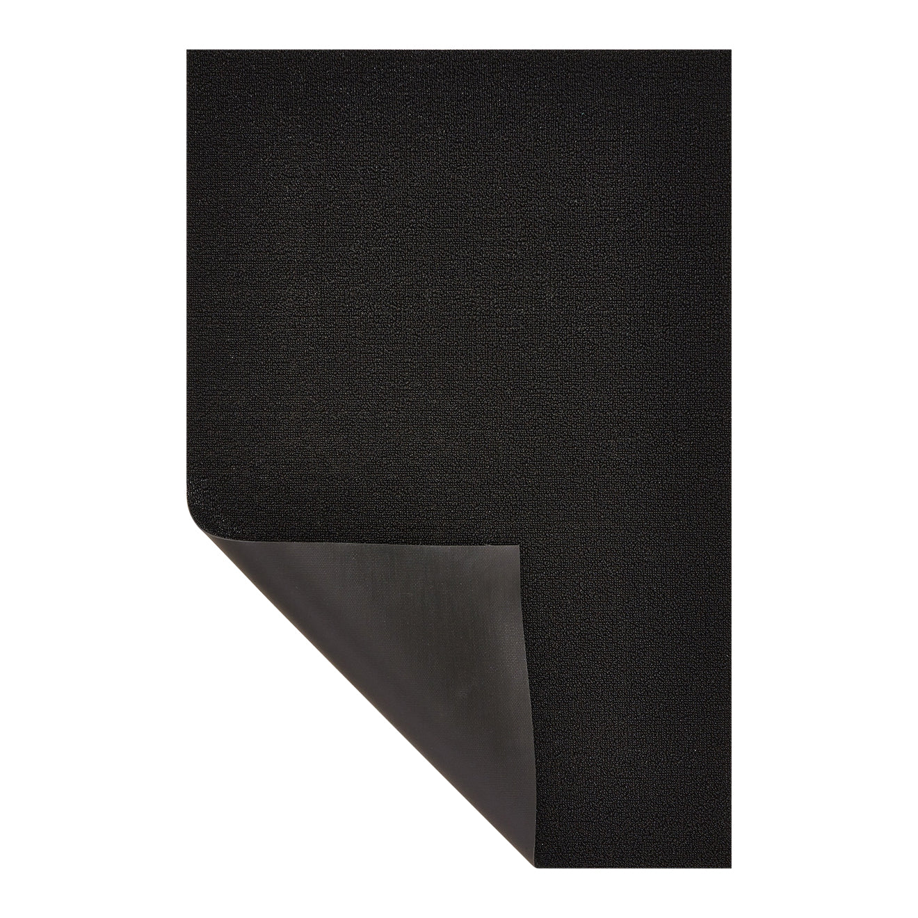 Solid Shag Mats - Black Corner