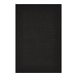 Rectangle Shag Mats in Black