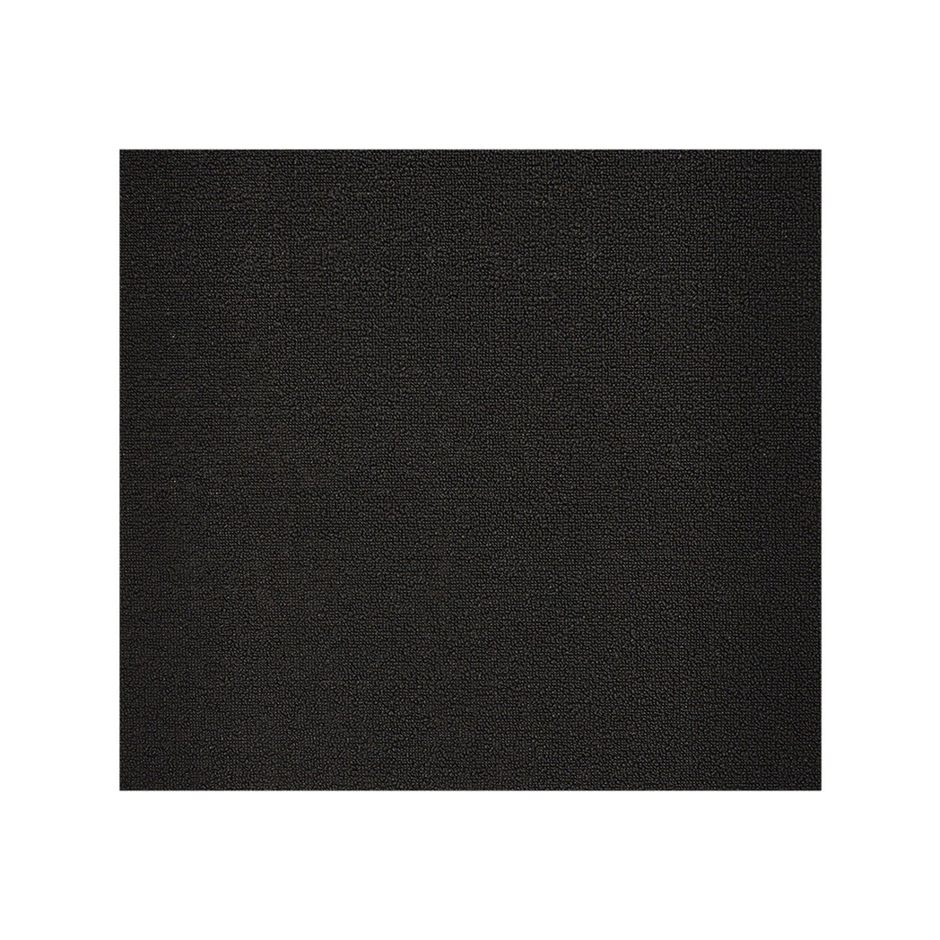 Square Shag Mats in Black