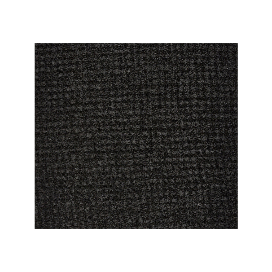 Solid Shag Mat Samples - Black View 1