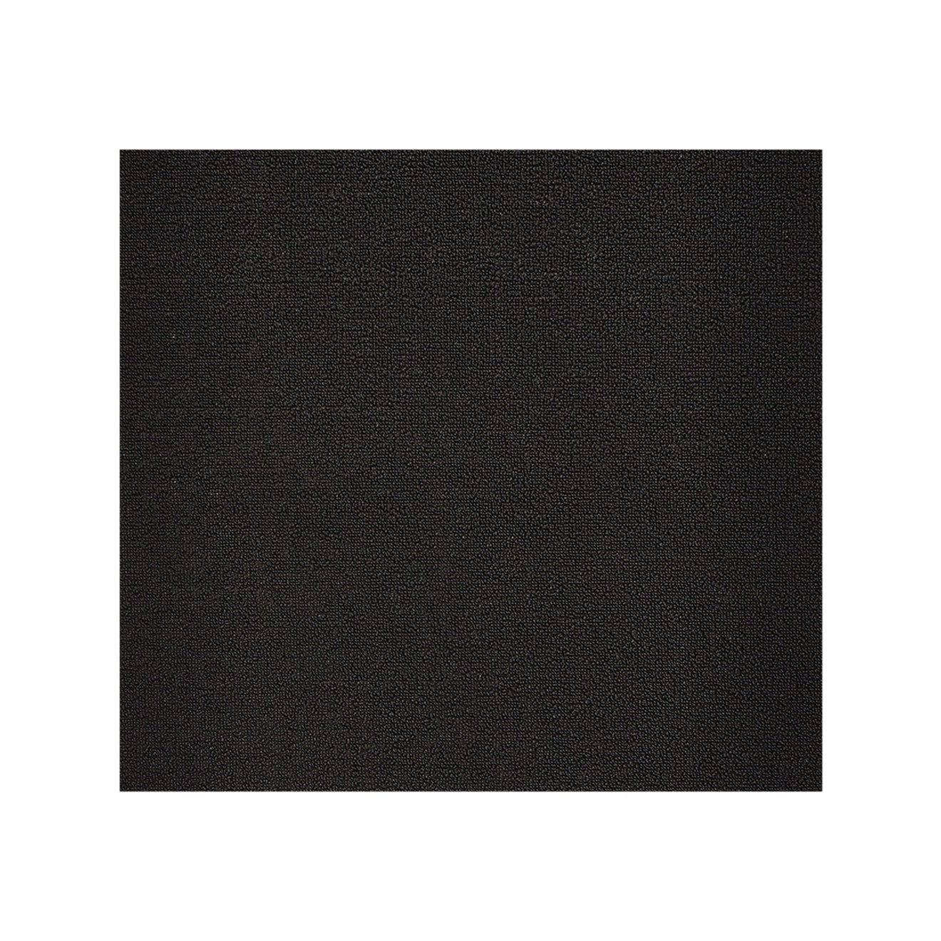 Square Shag Mats in Black