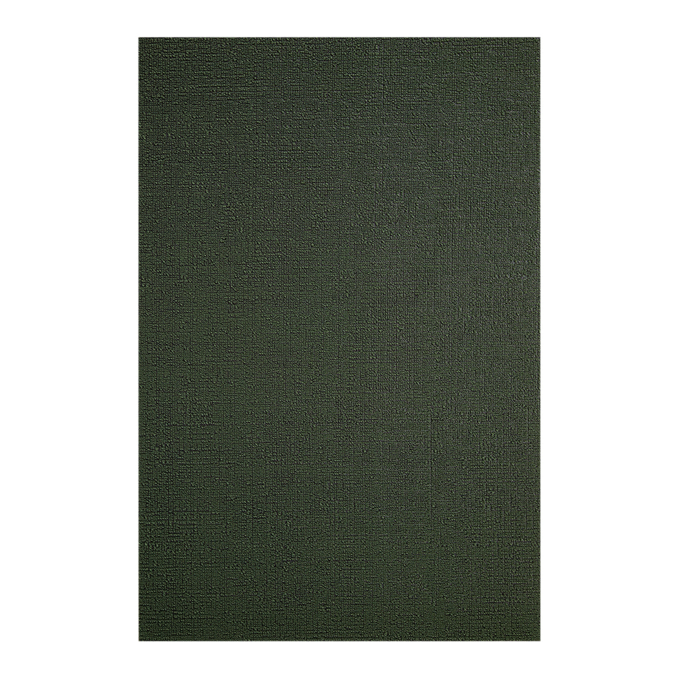 Rectangle Shag Mats in Midtone Green