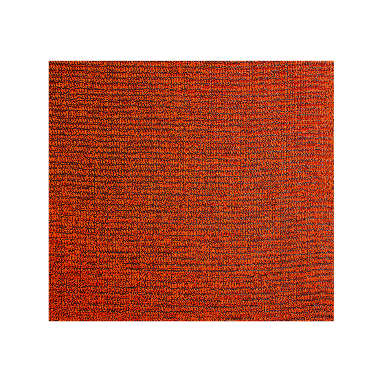 Square Shag Mats in Vivid Oranage