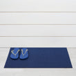 Solid Shag Mats - Indigo Doormat