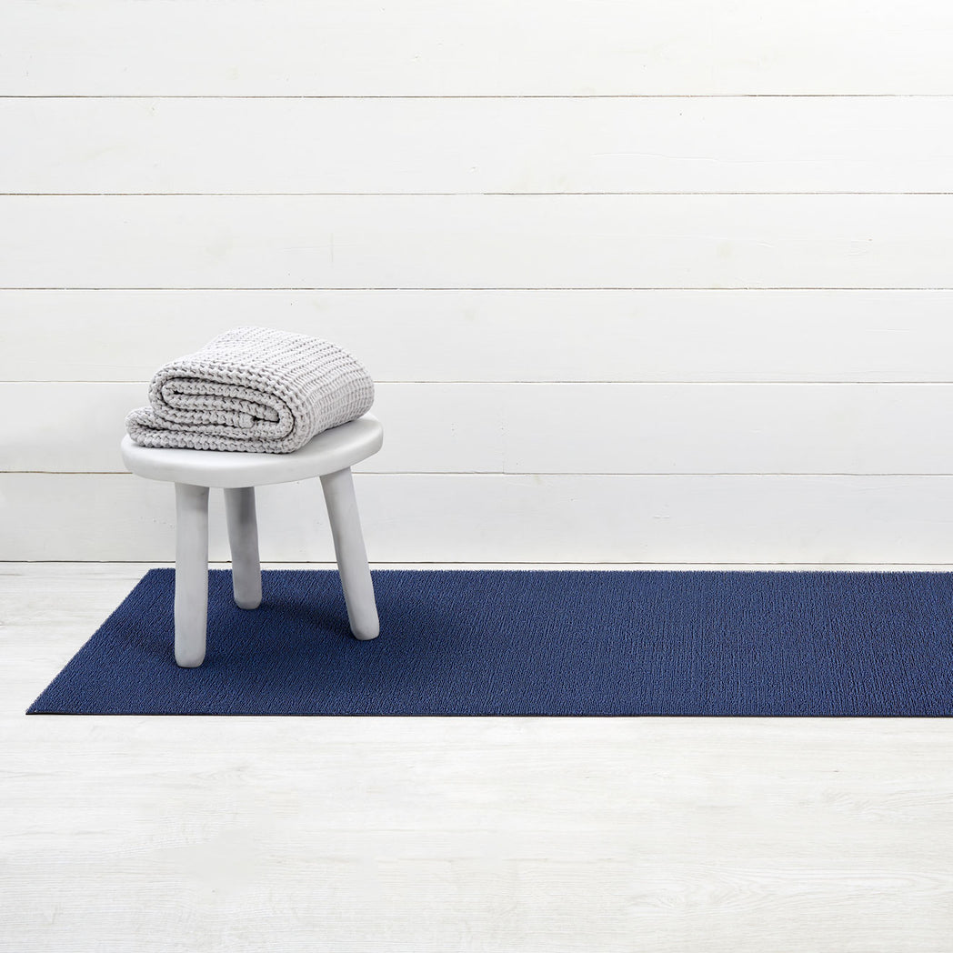 Solid Shag Mats - Indigo Runner