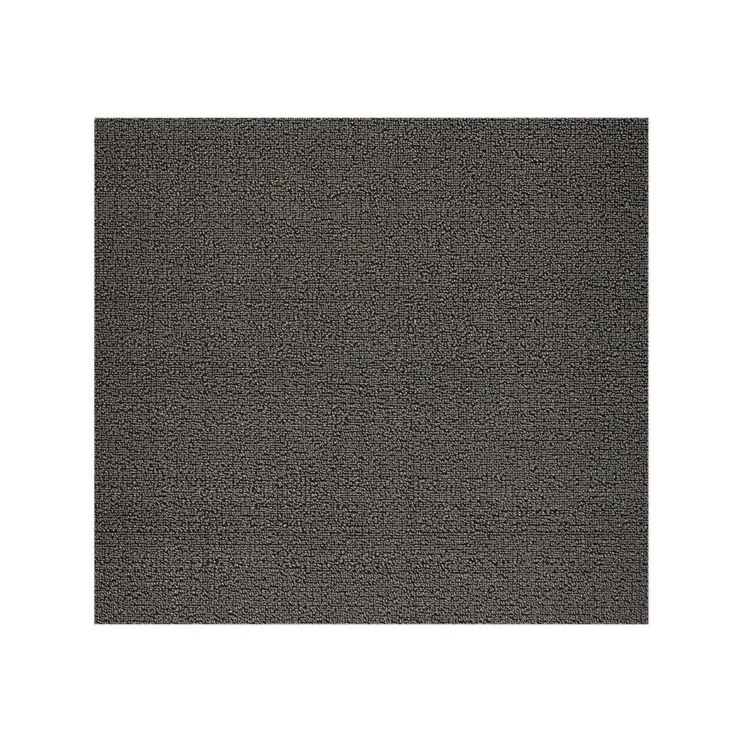 Square Shag Mats in Metallic Dark Warm Silver