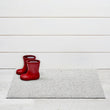 Solid Shag Mats - Snow Doormat