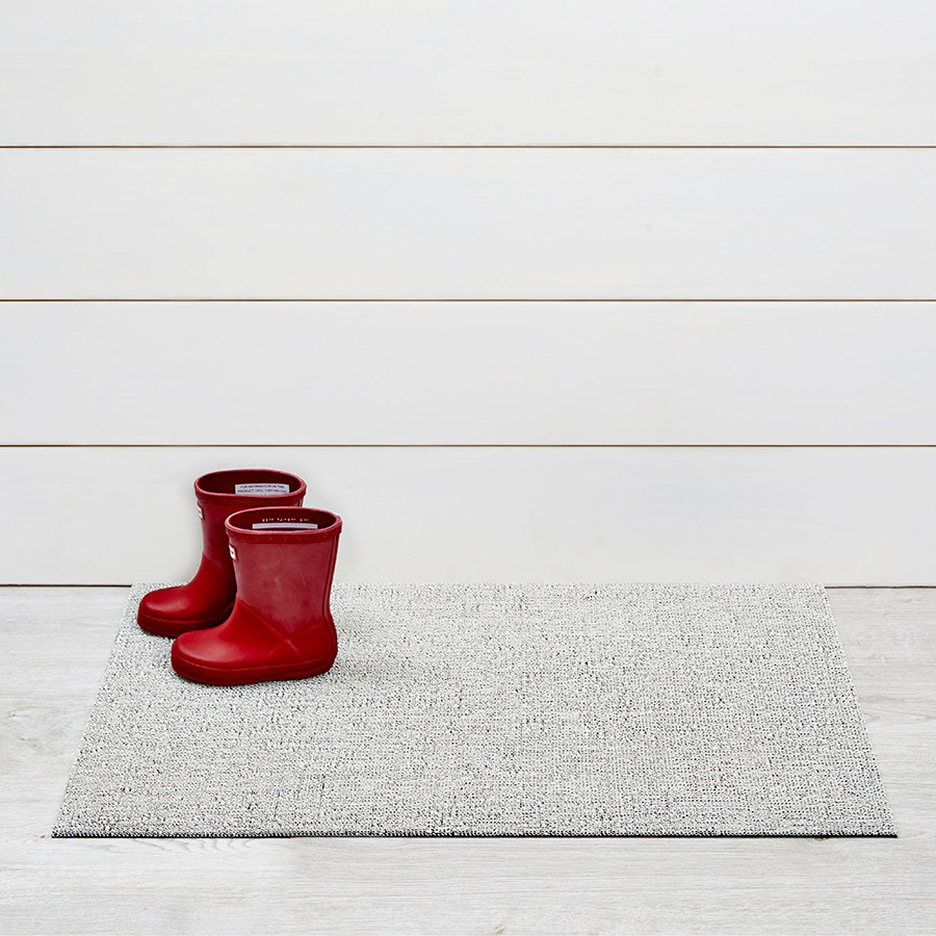 Solid Shag Mats - Snow Doormat